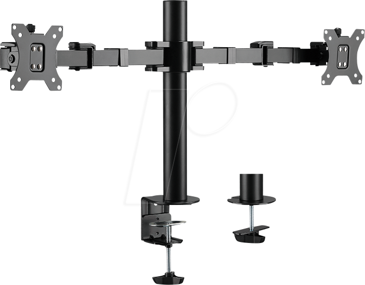Logilink TIS 17-32 2TFT 3Gelenke schw. Max.12KG +Lochmont.