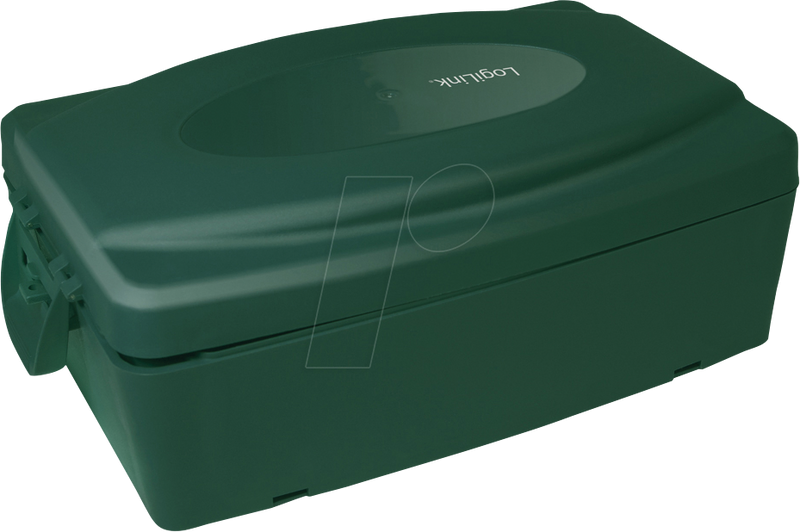 Outdoor Power Distribution Box, IP54, green