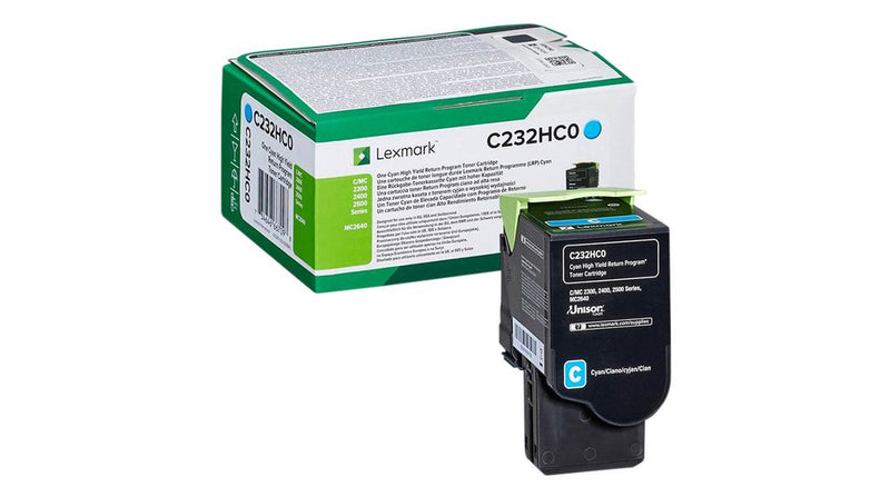 LEXMARK Toner cyan Rck f.C2xxx/ MC2xxx ca. 2.300 Seiten