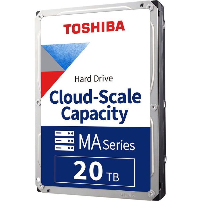 Toshiba MG10 Series MG10SCA20TE - Hard drive - Enterprise - 20 TB - internal - 3.5" - SAS 12Gb/s - 7200 rpm - buffer: 512 MB