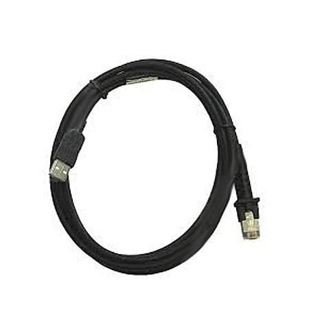 CABLE USB TYP A TPU 2M STR BL