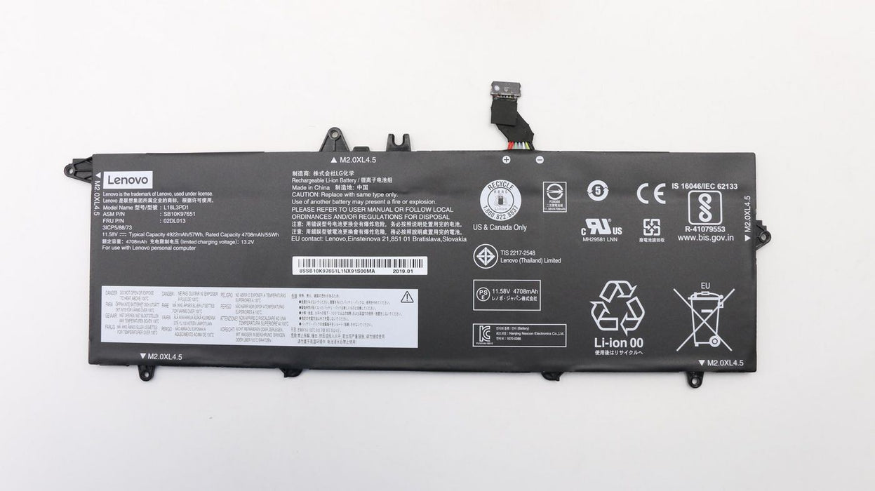 battery for Lenovo ThinkPad