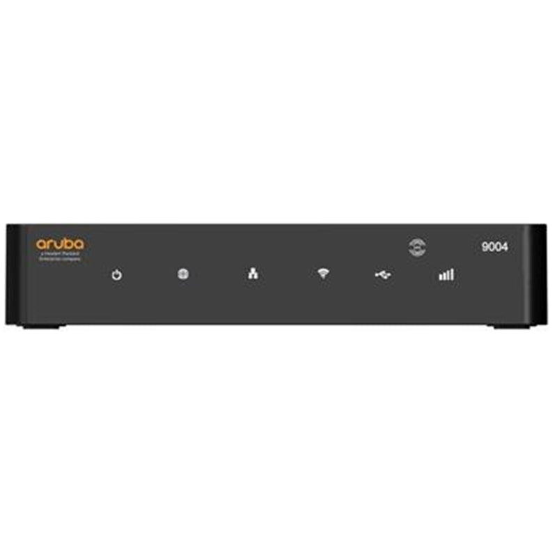 HPE Aruba 9004 (RW) - Gateway - 4 ports - 1GbE - ZigBee, NFC, Bluetooth - cloud-managed - BTO