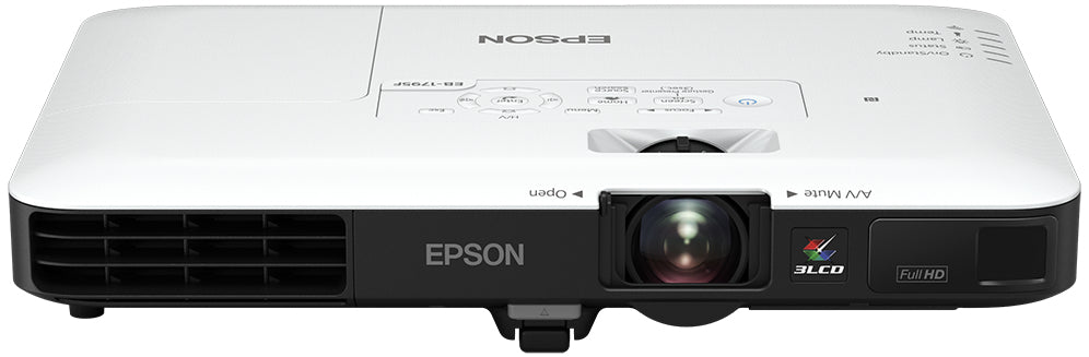 Epson EB-1795F - 3LCD projector - portable - 3200 lumens (white) - 3200 lumens (colour) - Full HD (1920 x 1080) - 16:9 - 1080p - 802.11n wireless / NF