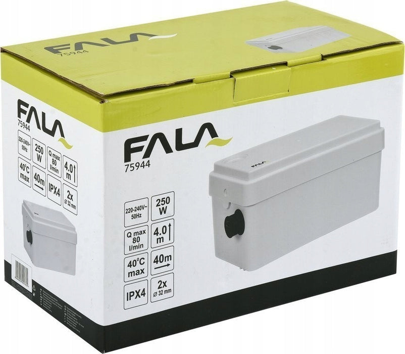 WAVE BATHROOM PUMP FOR SHOWER AND WASHBASIN 250W H=4m 75944