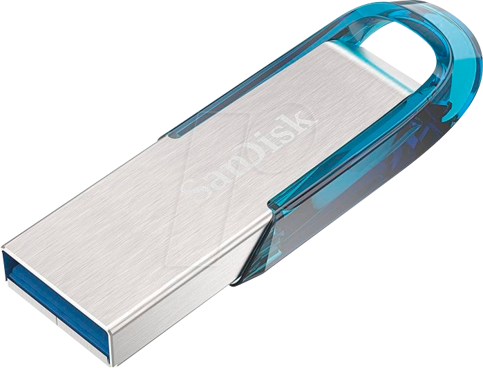 SanDisk Ultra Flair - USB flash drive - 32 GB - USB 3.0 - blue