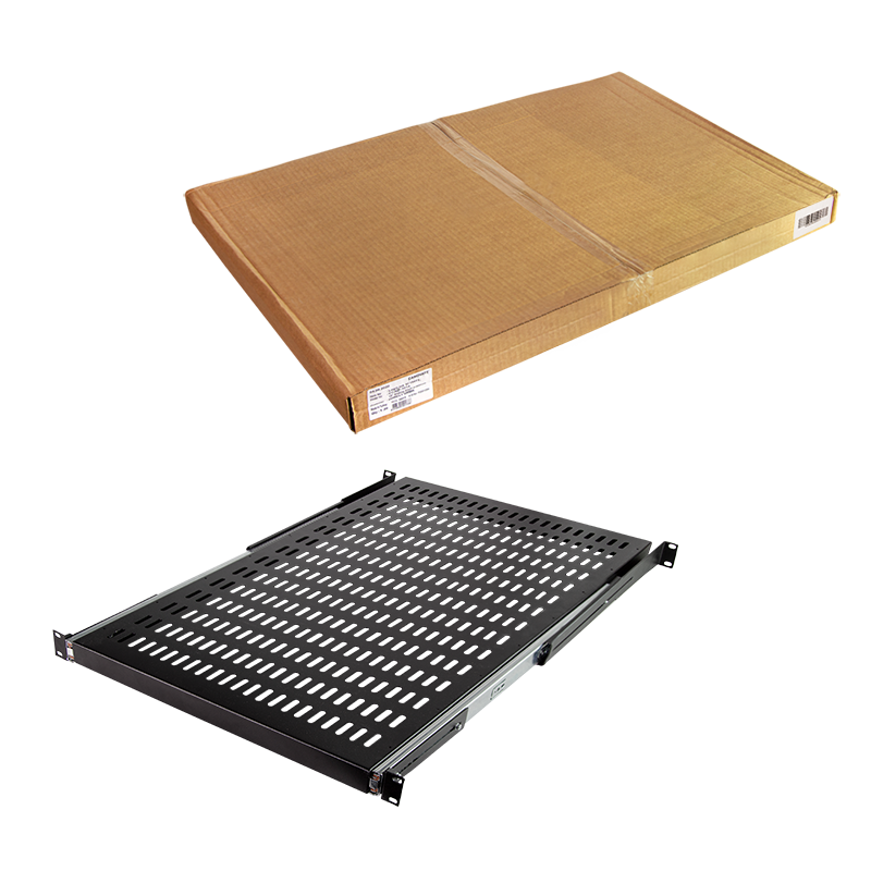 Logilink 19 Sliding Shelf for Racks with 1000mm depth, black