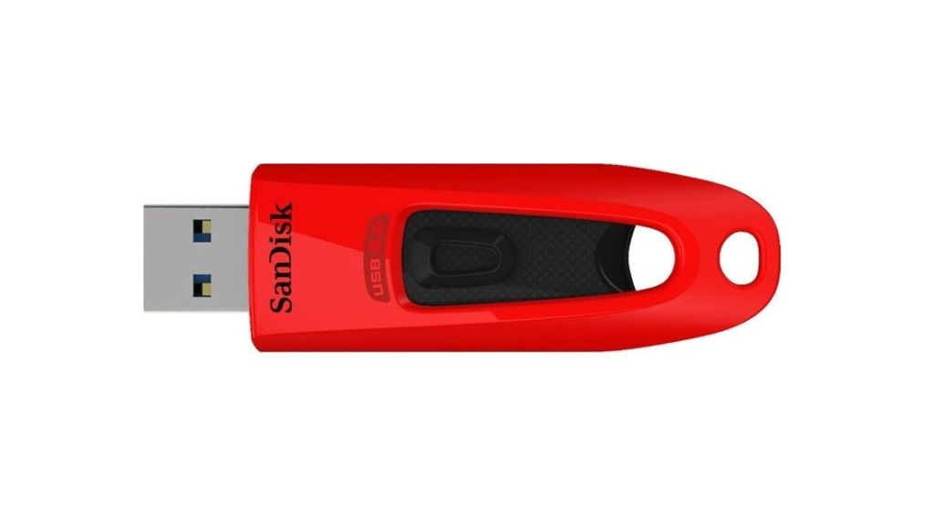 SanDisk Ultra - USB flash drive - 32 GB - USB 3.0 - red