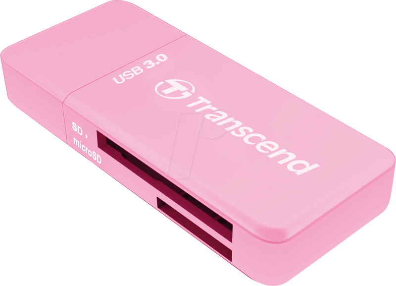 Card Transcend Card Reader RDF5 Pink USB-Typ A 3.1