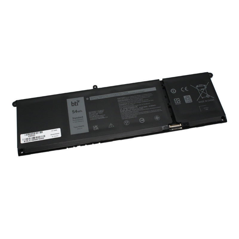 BTI 54Wh 4 cell XPHX8 compatible battery for DELL VOSTRO 5415 VOSTRO 5310 LATITUDE 3520 INSPIRON 7415 2-IN-1 INSPIRON 5410 2-IN-1