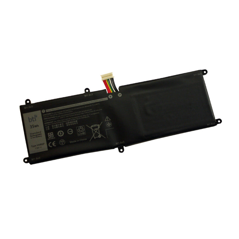BTI 35Wh 2 cell VHR5P compatible battery for DELL LATITUDE 11 5179 LATITUDE 11 5175 LATITUDE 11 5179 TABLET LATITUDE 11 5175 TABLET