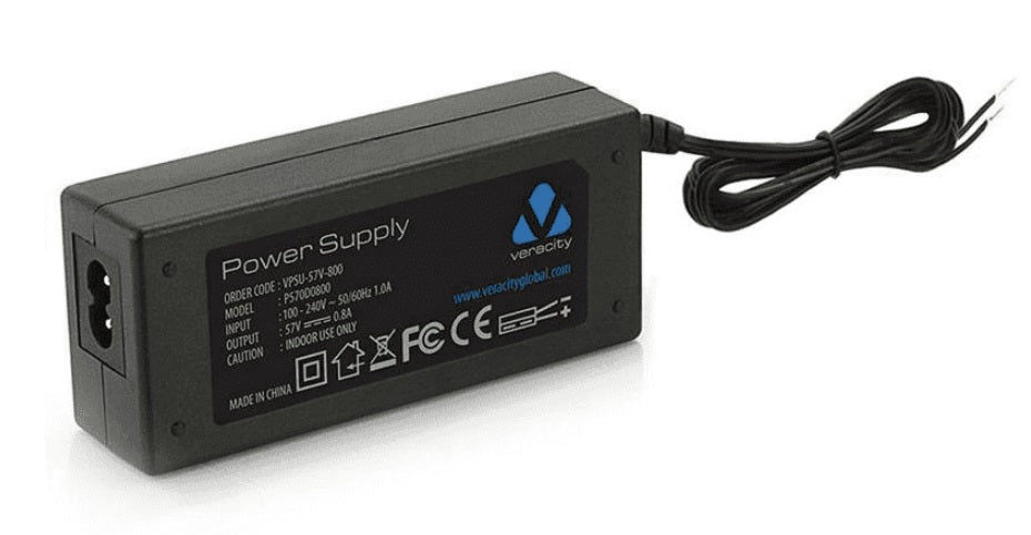 57V DC POWER SUPPLY 800MA
