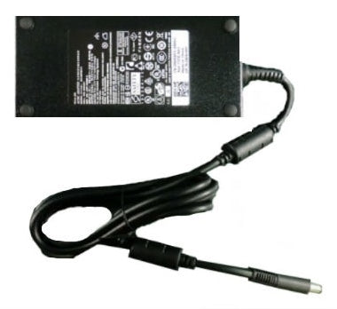 Dell 180W 7.4mm AC Adapter with Power Cord - United Kingdom