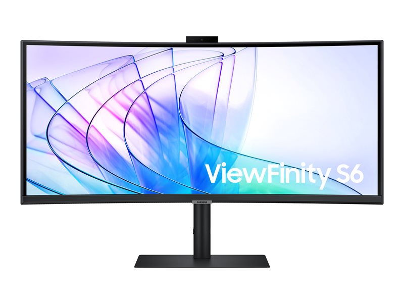 Samsung ViewFinity S6 S34C652VAU - S65VC Series - LED monitor - curved - 34" - 3440 x 1440 UWQHD @ 100 Hz - VA - 350 cd/m² - 3000:1 - HDR10 - 5 ms - H