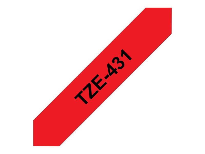 TZE-431 LAMINATED TAPE 12MM 8M