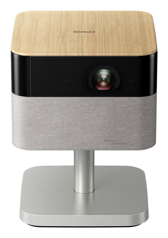 Epson Lifestudio Flex EF-72 - 3LCD projector - 1000 lumens (white) - 1000 lumens (colour) - 16:9 - 802.11a/b/g/n/ac wireless / Bluetooth - oak