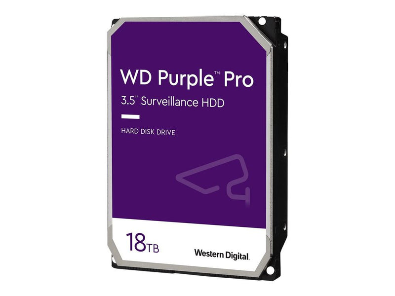 WD Purple Pro internal hard drive 18 TB 7200 RPM 512 MB 3.5in Serial ATA III