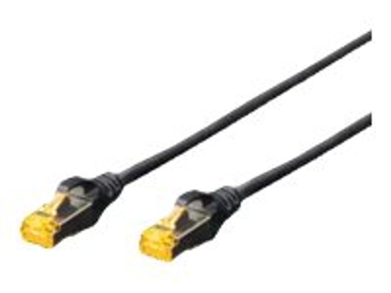DIGITUS CAT 6A S/FTP Patchkabel, 10m, schwarz