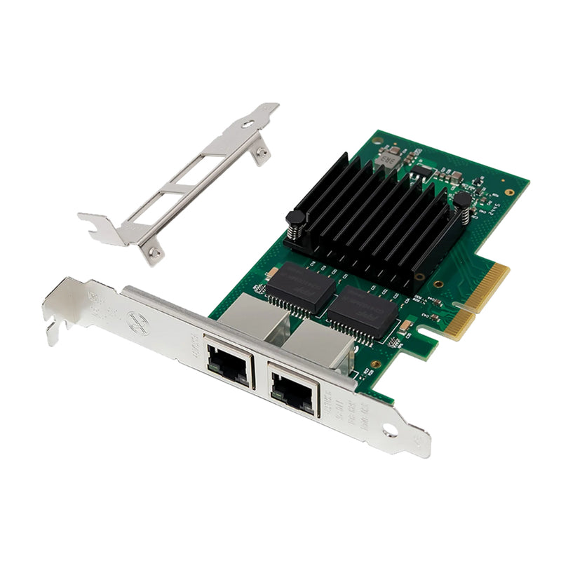 Origin Storage HPE 458492-B21 alternative Intel I350 NIC PCIe 2.1 x4 double port 1GbE RJ45