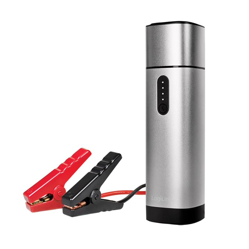 Logilink Car Jump Starter, Mobile Power Bank, 10.000 mAh, w/flashlight