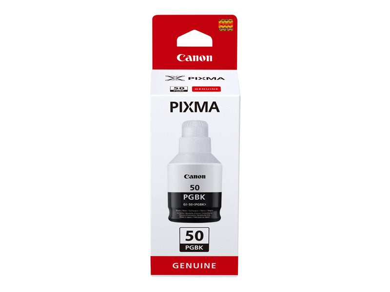 Canon GI 50 PGBK - Black - original - ink refill - for PIXMA G5050, G6050, G7050, GM2050, GM4050