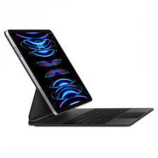 Apple Magic Keyboard – Tastatur und Folio-Hülle – mit Trackpad – hinterbeleuchtet – Apple Smart Connector – QWERTZ – Deutsch – Schwarz – für 13-Zoll iPad Pro (M4)