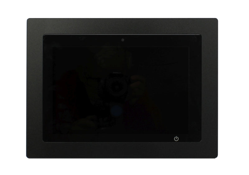 ALLNET Touch Display Tablet 10 Zoll zbh. Blende für Einbaurahmen schwarz breit
