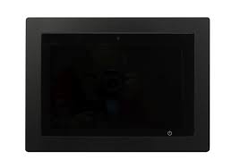 ALLNET Touch Display Tablet 10 Zoll zbh. Blende für Einbaurahmen, weiß schmal