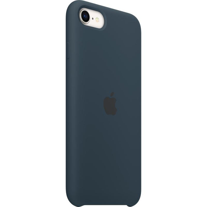 Apple - Back cover for mobile phone - silicone - abyss blue - for iPhone 7, 8, SE (2nd generation), SE (3rd generation)