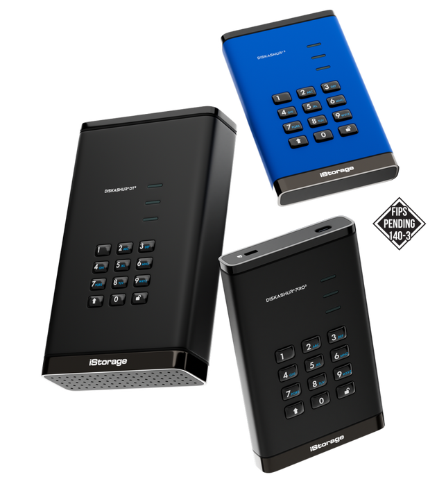 diskAshur PRO3 SSD 256-bit 4TB FIPS 140-3 Level 3