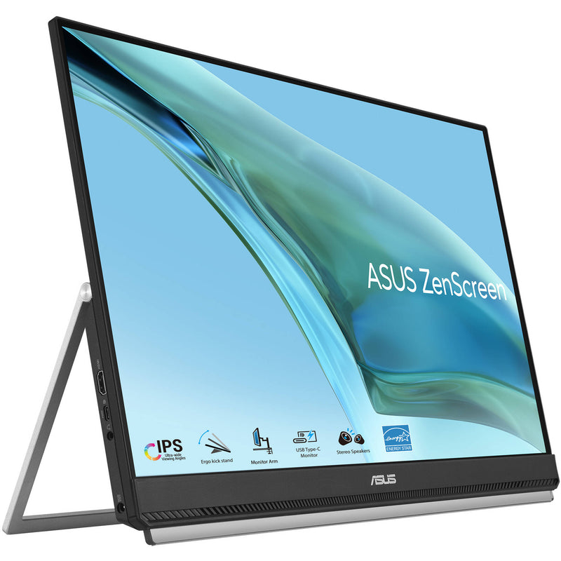 ASUS ZenScreen MB249C - LED monitor - 24" (23.8" viewable) - portable - 1920 x 1080 Full HD (1080p) @ 75 Hz - IPS - 250 cd/m² - 1000:1 - 5 ms - HDMI,