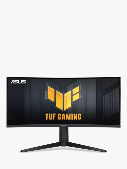 ASUS TUF Gaming VG34VQEL1A - LED monitor - gaming - curved - 34" - 3440 x 1440 UWQHD @ 100 Hz - VA - 300 cd/m² - 3000:1 - HDR10 - 1 ms - 2xHDMI, Displ
