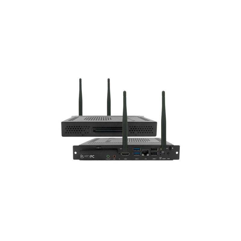 Avocor AVC-OPSI7-G12 - Slot-in digital signage player - 16 GB RAM - Intel Core i7 - SSD - 256 GB - Windows 11 Pro - 4K UHD (2160p) - 60 fps - black