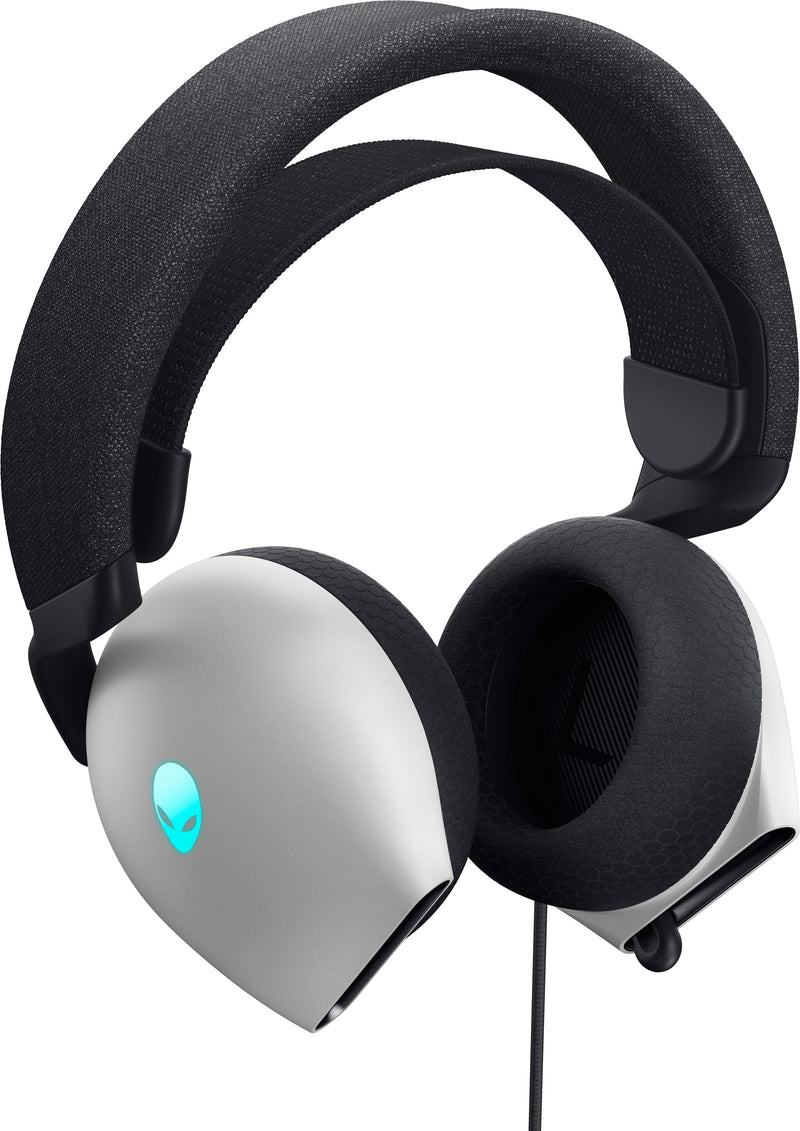 Alienware Gaming Headset AW520H – Headset – Over-Ear – kabelgebunden – USB, 3,5 mm Klinke – Lunar Light