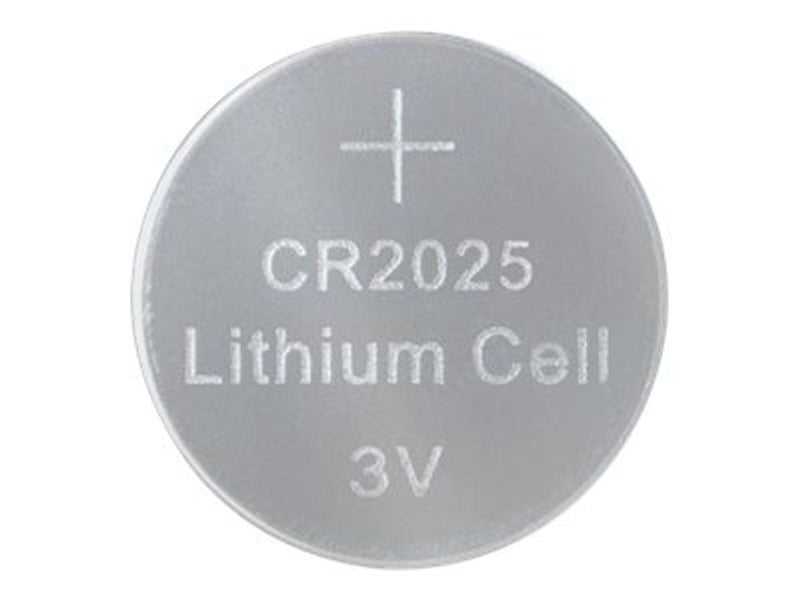 CR2025 Lithium button cell, 10pcs blister
