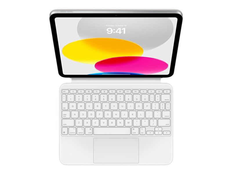 Apple Magic Keyboard Folio - Keyboard and folio case - with trackpad - Apple Smart connector - QWERTY - UK - for iPad Wi-Fi (10th generation)