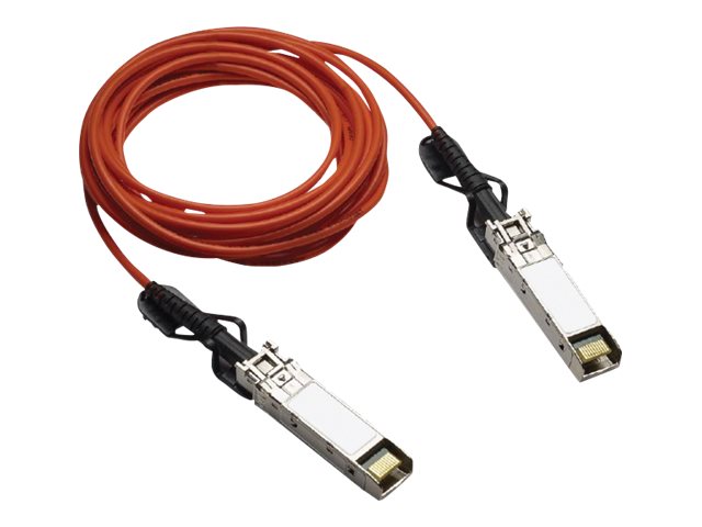 HPE Aruba Direct Attach Copper Cable - 10GBase direct attach cable - SFP+ (M) to SFP+ (M) - 3 m - twinaxial - passive - for HPE Aruba 2540 48, 2930F 2
