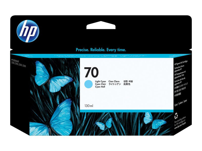 HP Original 70 Druckerpatrone cyan hell 130ml (C9390A)
