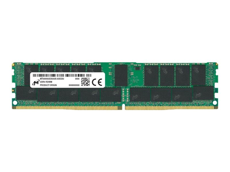 Micron RDIMM DDR4 32GB 2Rx8 3200MHz PC4-25600 MTA18ASF4G72PDZ-3G2R