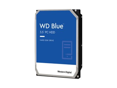 WD Blue WD60EZAX - Hard drive - 6 TB - internal - 3.5" - SATA 6Gb/s - 5400 rpm - buffer: 256 MB