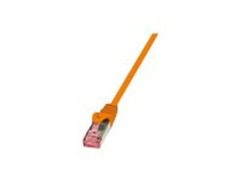 Logilink Patch Cable Cat.6 S/FTP orange 1,50m, PrimeLine