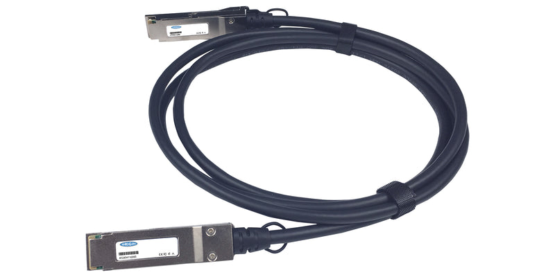 Origin Storage Fortinet compatible Direct Attach Copper Cable 100GBase-CU QSFP28 (Passive Twinax 5m)