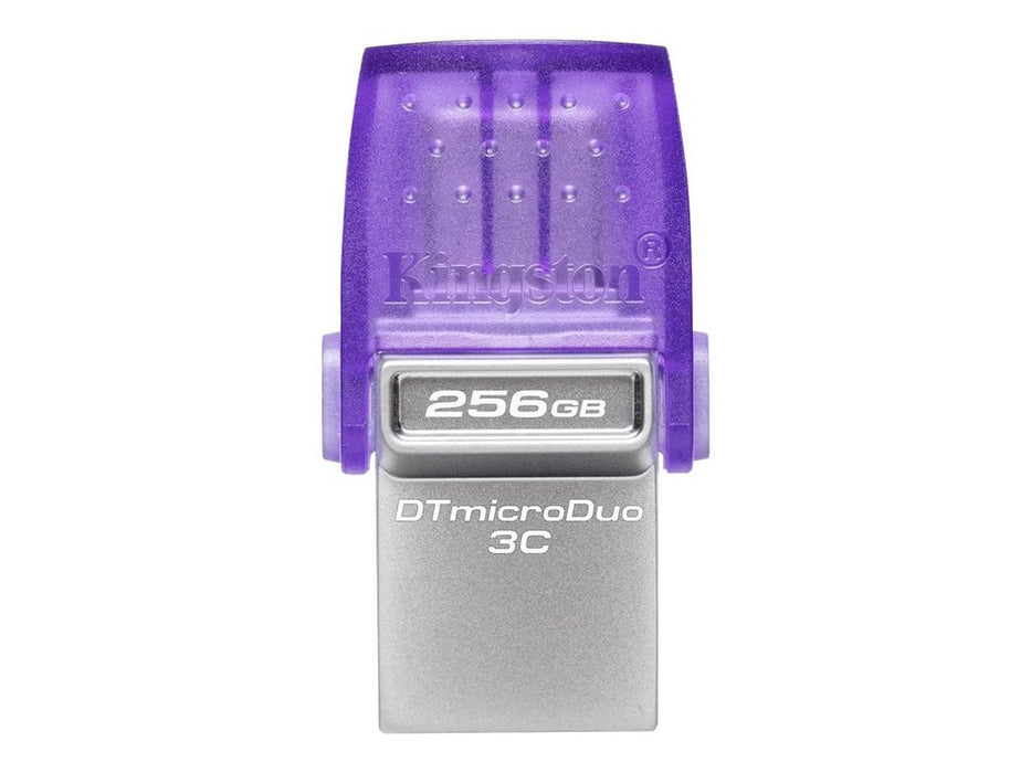 Kingston DataTraveler microDuo 3C - USB flash drive - 256 GB - USB 3.2 Gen 1 / USB-C