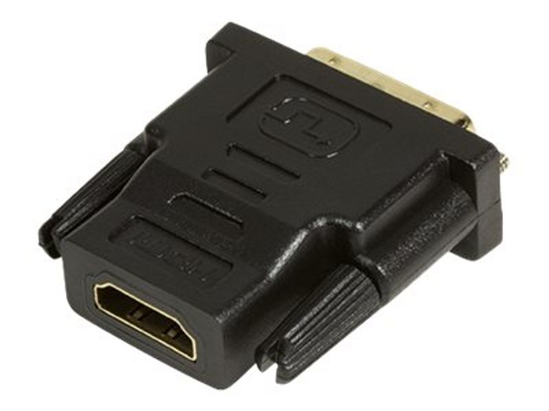 LogiLink HDMI > DVI-D 24+1 (BU-ST) Adapter Schwarz
