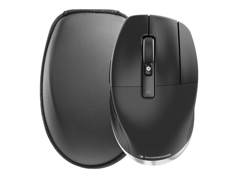 3Dconnexion CadMouse Pro Wireless - Mouse - ergonomic - 7 buttons - wireless - Bluetooth, 2.4 GHz - USB wireless receiver