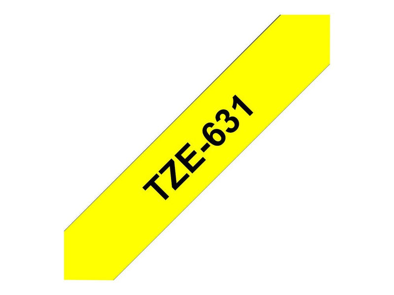 TZE-631 LAMINATED TAPE 12MM 8M