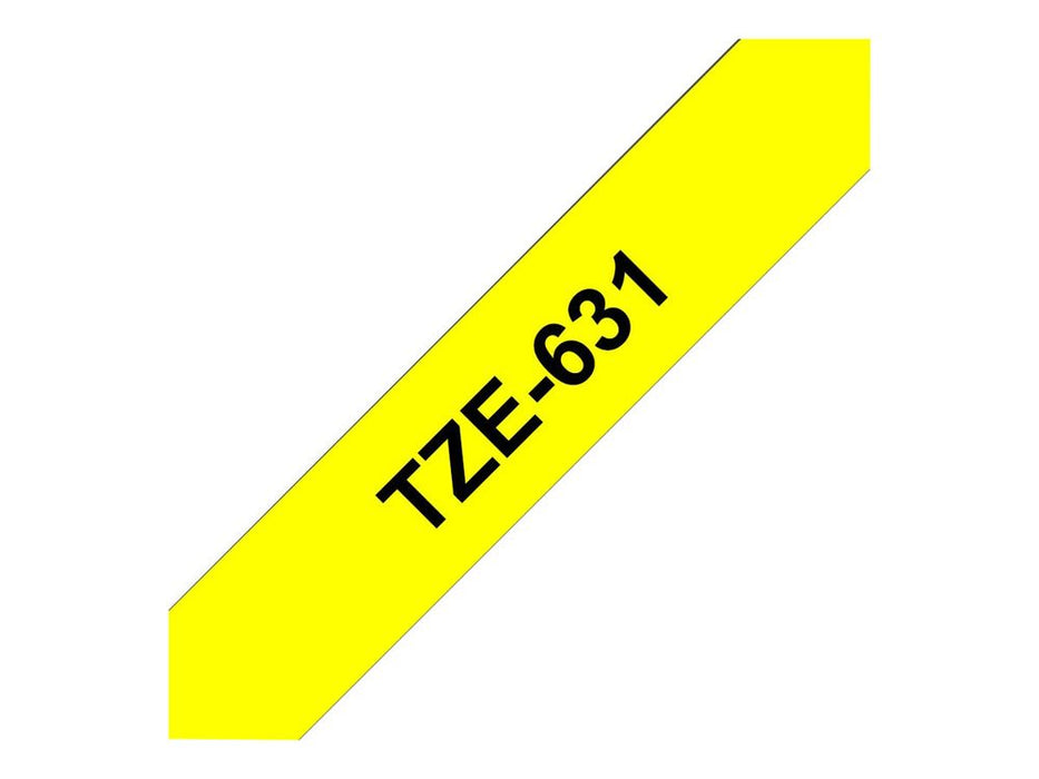 TZE-631 LAMINATED TAPE 12MM 8M