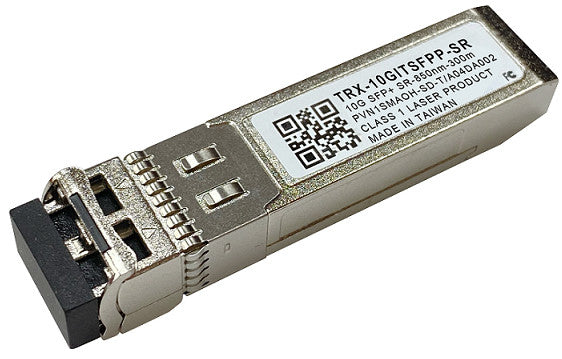 QNAP - SFP+ transceiver module - 10GbE - 10GBase-SR - up to 300 m - 850 nm