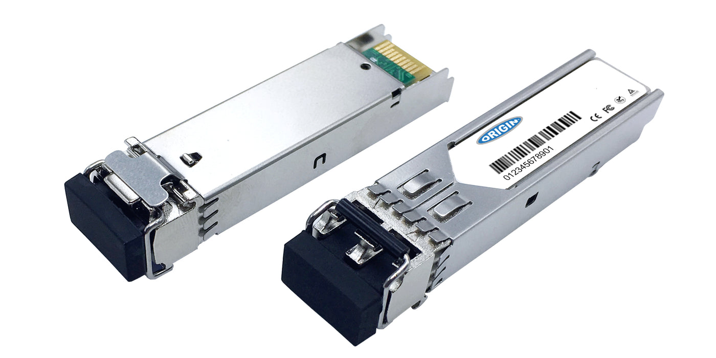 Origin Storage T8612 Axis Compatible Transceiver SFP 1000Base-SX (850nm MMF 550m LC DOM Ind Temp)
