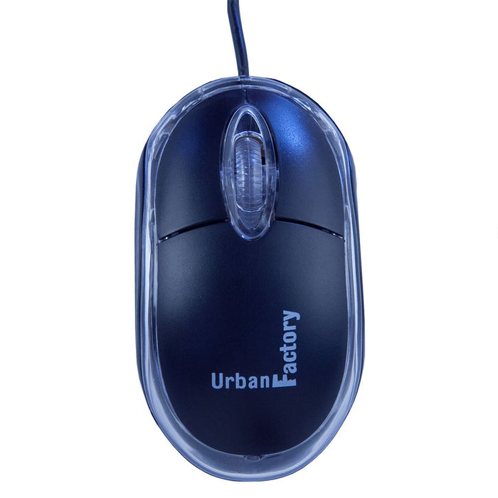 CRISTAL MOUSE OPTICAL USB 2.0